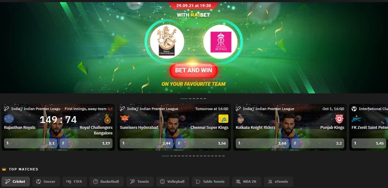 Rajbet Review of Sportsbook and Casino for Indian Players 2023