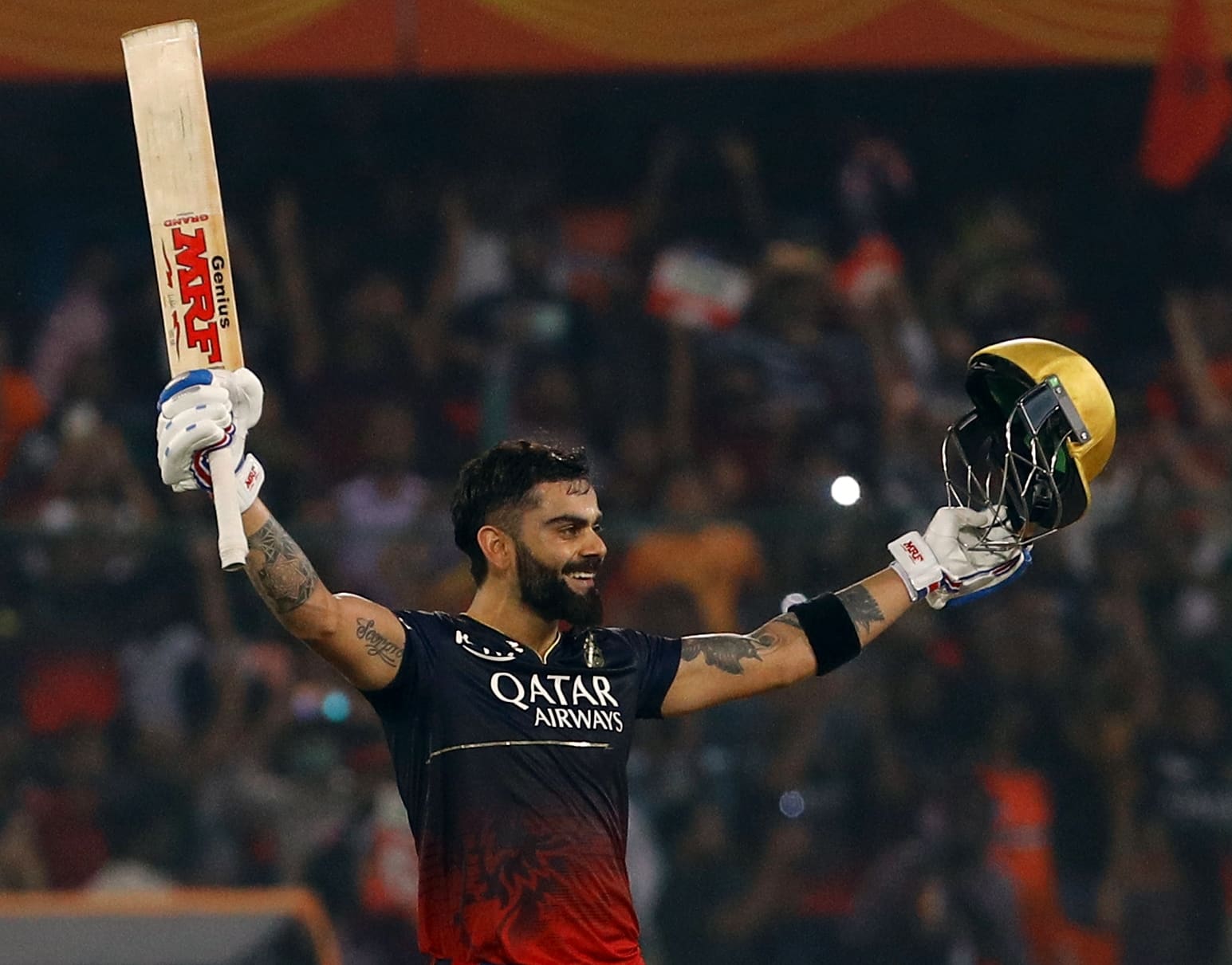Virat Kohli hits a century – List of most T20 fifties by a player 